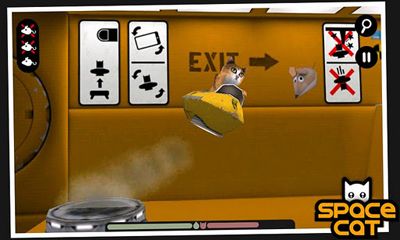 Gameplay of the SpaceCat for Android phone or tablet.