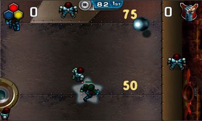 Gameplay of the Speedball 2 Evolution for Android phone or tablet.