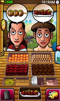 Streetfood Tycoon World Tour - Android game screenshots.