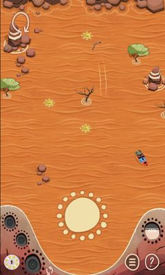 Gameplay of the The Boomerang Trail for Android phone or tablet.