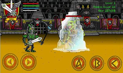 Zombie coliseum - Android game screenshots.