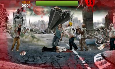 Gameplay of the Zombie's Fury 2 for Android phone or tablet.