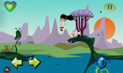 Gameplay of the Alien Plant Planet for Android phone or tablet.