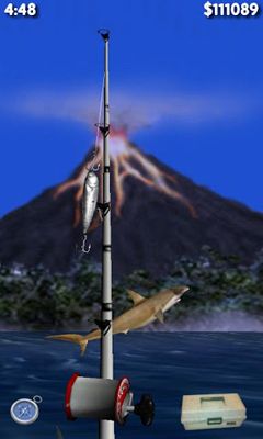 Gameplay of the Big Sport Fishing 3D for Android phone or tablet.