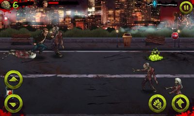Gameplay of the Dead Rushing HD for Android phone or tablet.