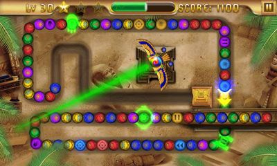 Egypt Zuma – Temple of Anubis - Android game screenshots.