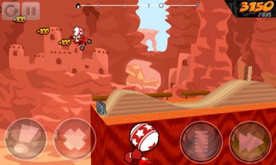 Flip Riders - Android game screenshots.