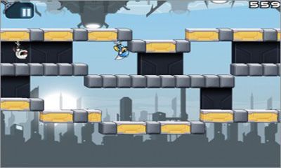 Gameplay of the Gravity Guy for Android phone or tablet.