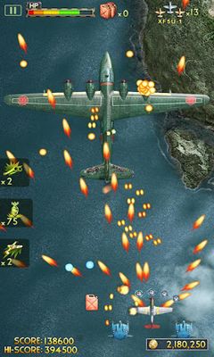 iFighter 2 The Pacific 1942 - Android game screenshots.