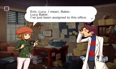 Gameplay of the Layton Brothers Mystery Room for Android phone or tablet.
