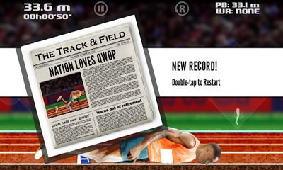 QWOP - Android game screenshots.