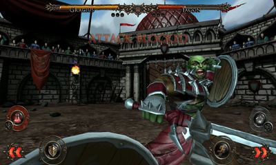 Rage of the Gladiator - Android game screenshots.
