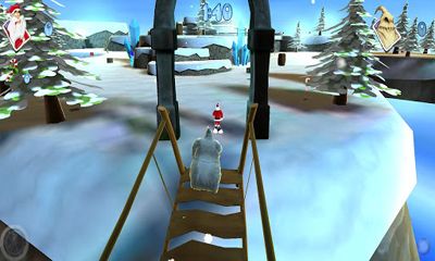 Santa's run - Android game screenshots.