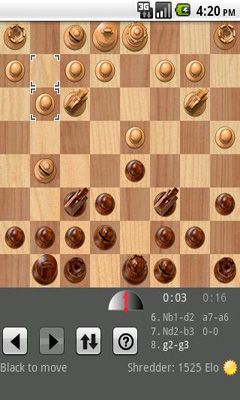 Shredder Chess - Android game screenshots.