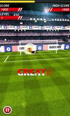 Soccer Kicks - Android game screenshots.
