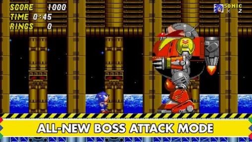 Gameplay of the Sonic the hedgehog 2 for Android phone or tablet.