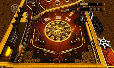 Gameplay of the Steampunk pinball for Android phone or tablet.
