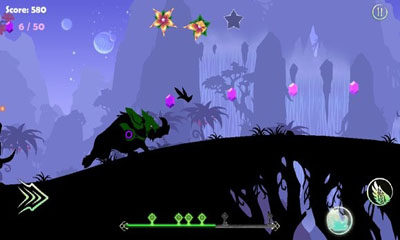 Gameplay of the Totem Runner for Android phone or tablet.