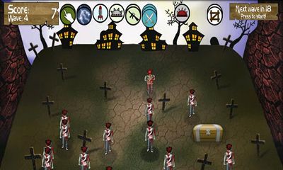 Gameplay of the Zombie Smasher! for Android phone or tablet.