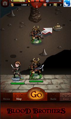 Blood Brothers - Android game screenshots.