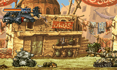 Gameplay of the Metal Slug II for Android phone or tablet.