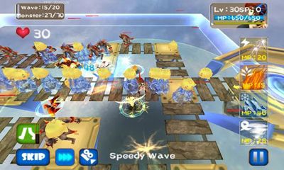 Monster Defense 3D Expansion - Android game screenshots.