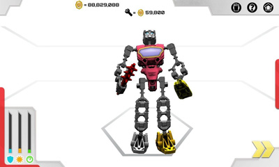 Transformers Construct-Bots - Android game screenshots.