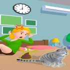 Download game Cat Choices: Virtual Pet 3D for free and Taming a stray cat for Android phones and tablets .