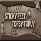 Download game Sticky Feet Topsy-Turvy for free and Halloween league for Android phones and tablets .