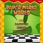 Download game Paper World Mario for free and Jewels match 3 for Android phones and tablets .