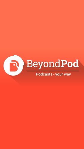 BeyondPod podcast manager screenshot.