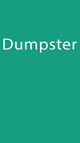 Download Dumpster - free Cloud Services Android app for phones and tablets.