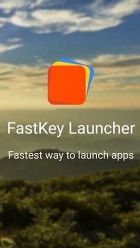FastKey launcher screenshot.