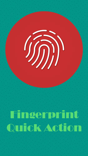 Fingerprint quick action screenshot.