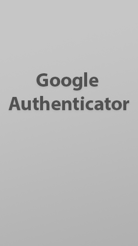 Google Authenticator screenshot.