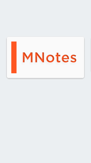 M: Notes screenshot.