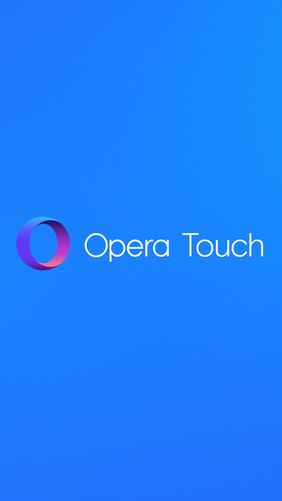 Opera Touch screenshot.