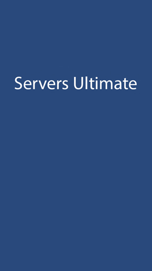 Servers Ultimate screenshot.