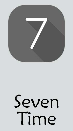 Seven time - Resizable clock screenshot.