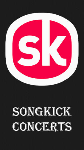 Songkick concerts screenshot.