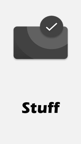 Download Stuff - Todo widget - free Organizers Android app for phones and tablets.