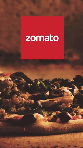 Zomato - Restaurant finder screenshot.