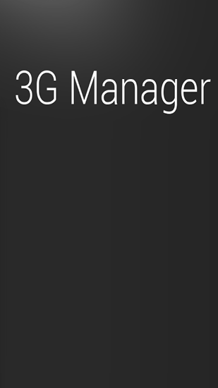 3G Manager screenshot.