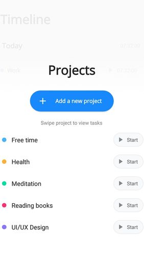 Boosted - Productivity & Time tracker screenshot.