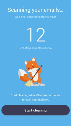 Cleanfox - Clean your inbox screenshot.