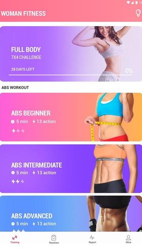 Female fitness - Women workout screenshot.