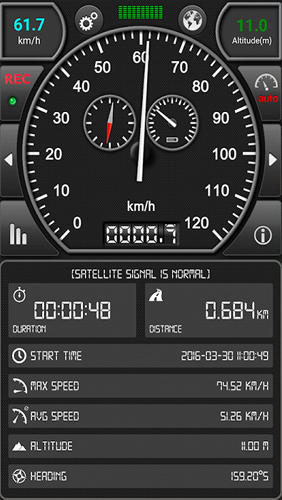GPS: Speed Pro screenshot.