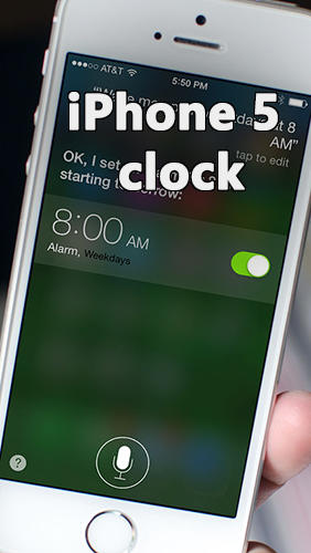 Download iPhone 5 clock - free Tools Android app for phones and tablets.
