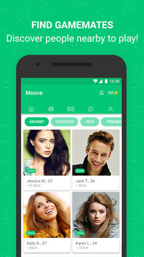 Moove: Play Chat screenshot.