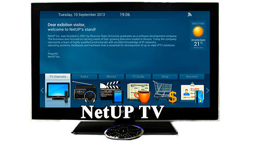 NetUP TV screenshot.